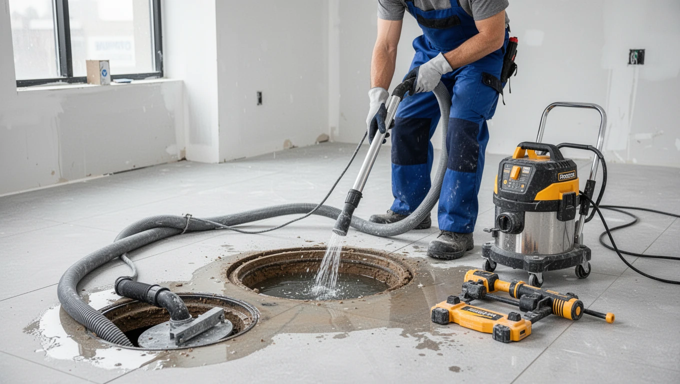Sewage Backup Cleanup