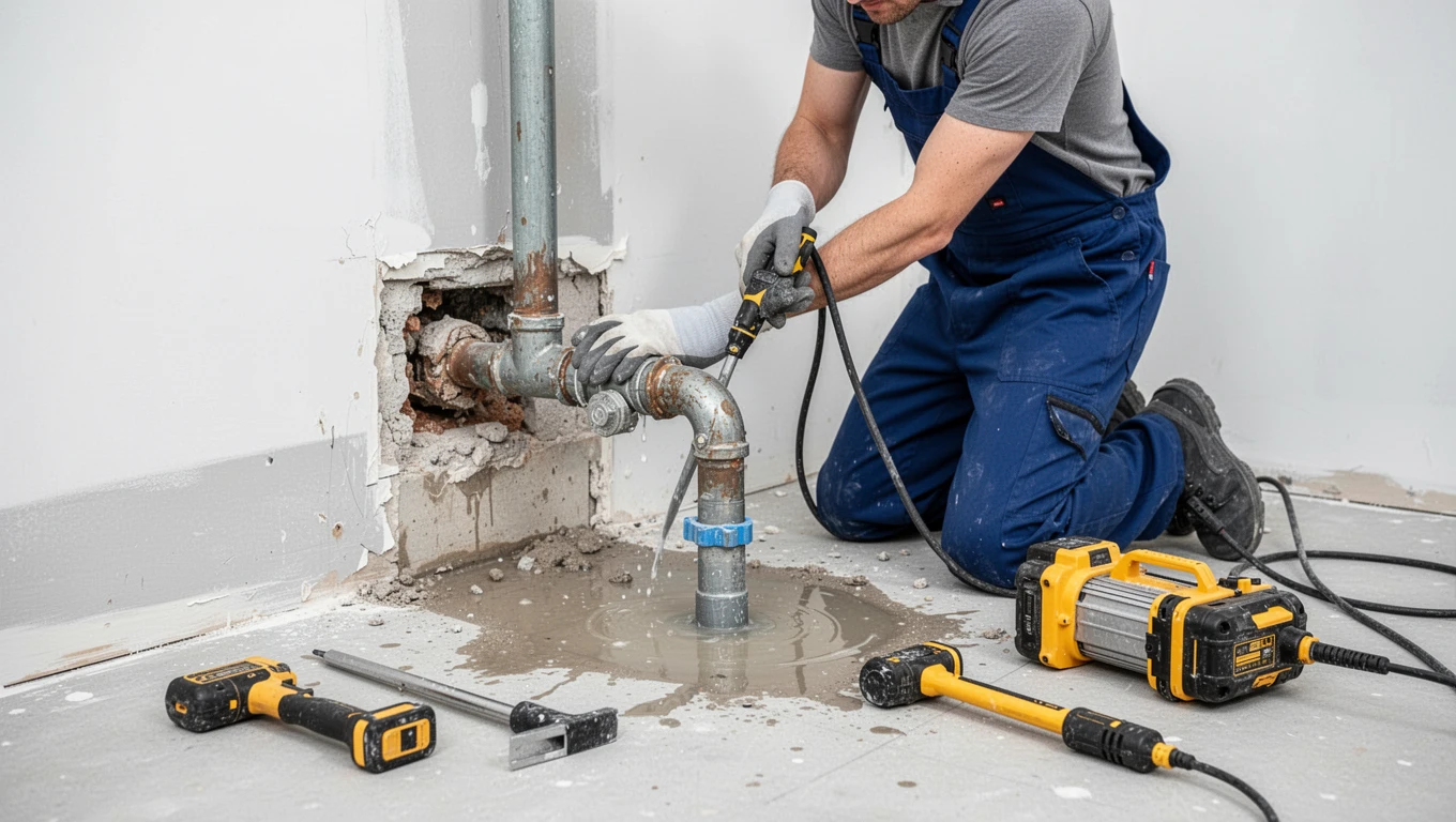 Burst Pipe Cleanup